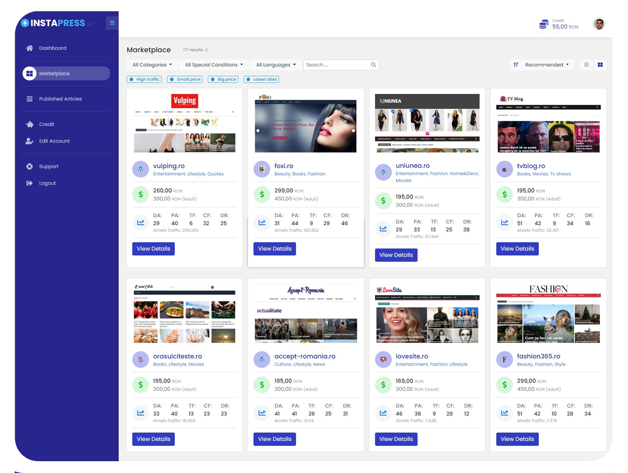 Articol de test publicat din platforma InstaPress.ro