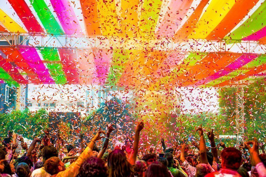 Photo spirit of celebration